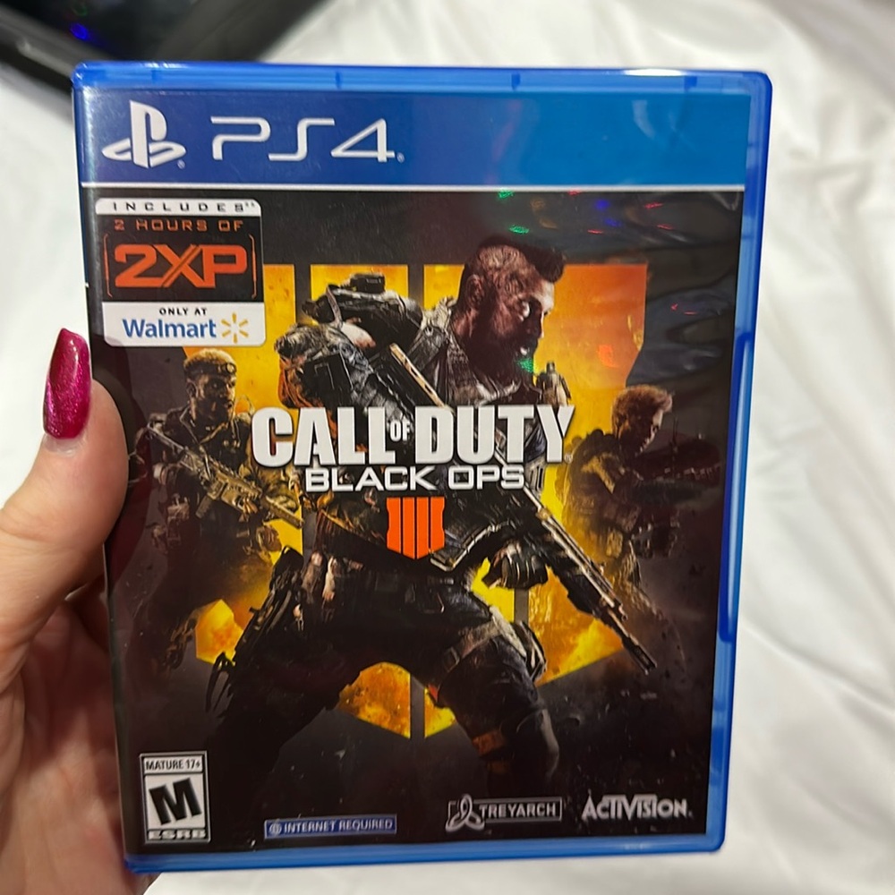 PlayStation 4 Call of Duty Black Ops 4, video game